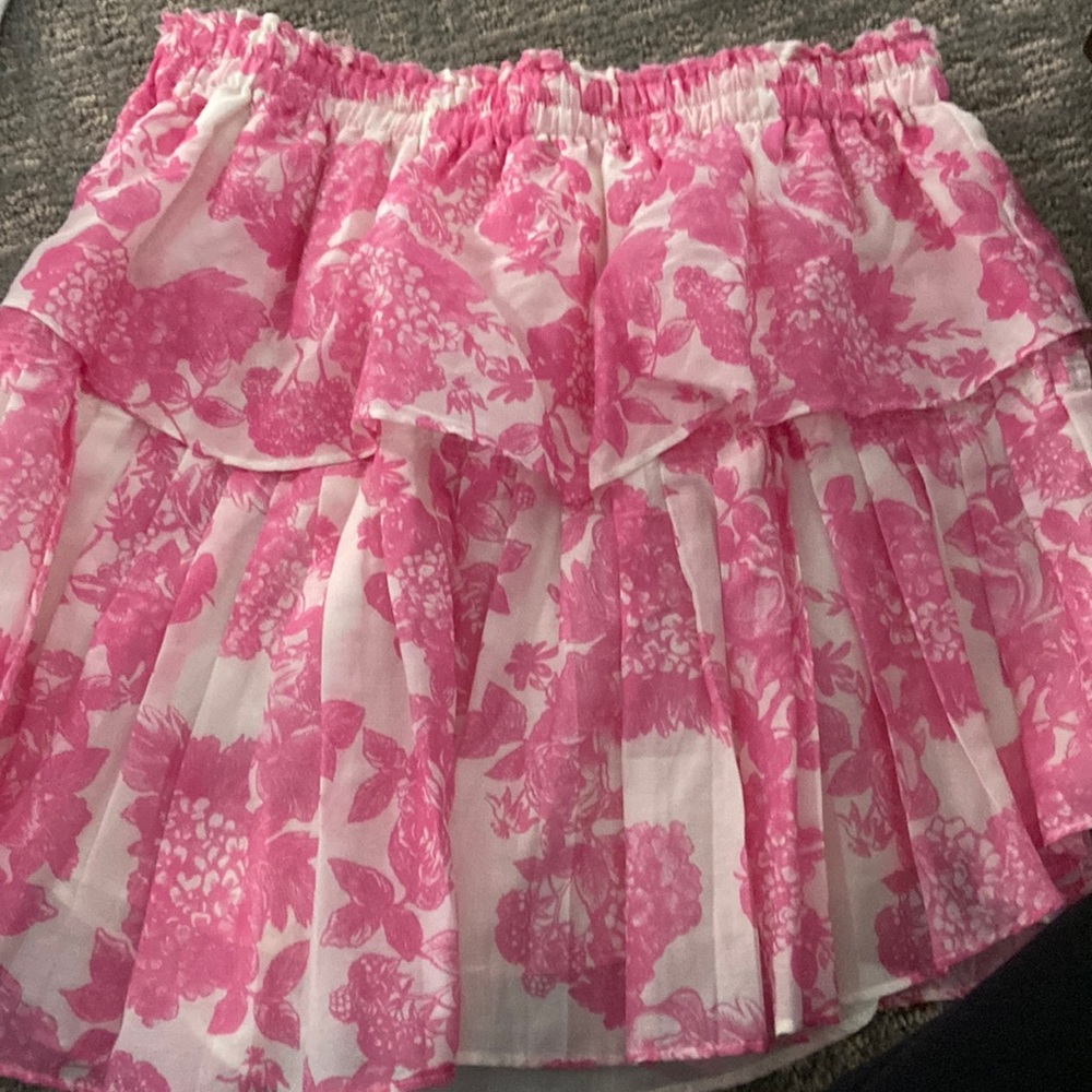 Love shack fancy ruffle mini size medium